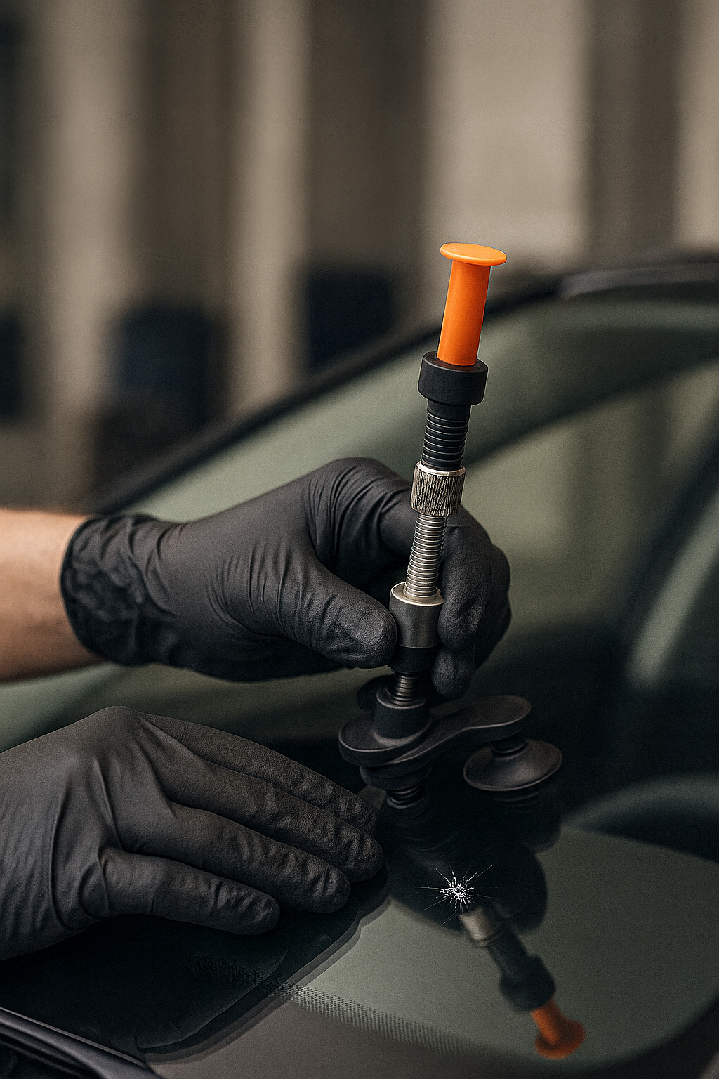 Steinschlagreparatur